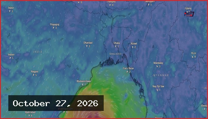 শক্তিশালী হয়ে উপকূলের দিকে ধেয়ে আসছে ঘূর্ণিঝড় অর্ণব