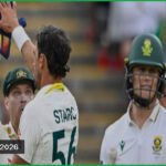 কেপটাউন টেস্টে স্টার্কের বিধ্বংসী বোলিংয়ে চাপে দক্ষিণ আফ্রিকা