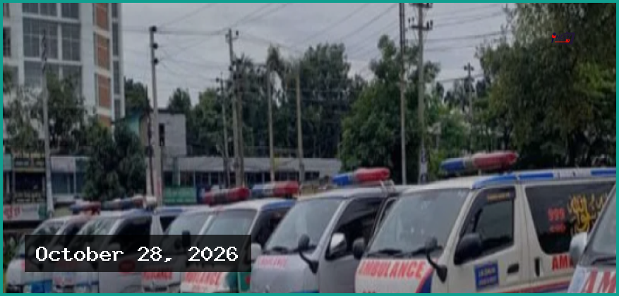 ঢামেকে দ্বিতীয় দিনেও অ্যাম্বুলেন্স ধর্মঘট, চরম দুর্ভোগে রোগী ও স্বজনরা