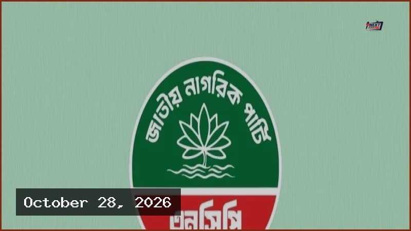 ইউপি চেয়ারম্যান প্রার্থী তালিকা ৩০ নভেম্বরের মধ্যে জমা দিতে এনসিপির নির্দেশ
