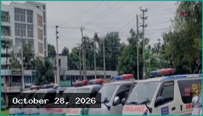 ঢাকা মেডিকেলে অ্যাম্বুলেন্স ধর্মঘট সাত দিনের জন্য স্থগিত