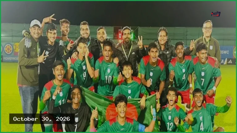 গ্যাবনকে হারিয়ে ফিফা অনূর্ধ্ব-১৫ বিশ্বকাপের প্লেট ফাইনালে বাংলাদেশ