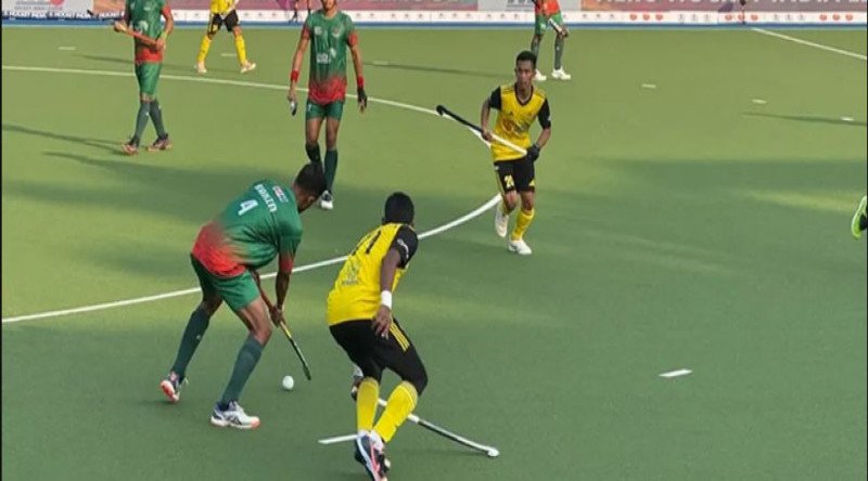চ্যাম্পিয়নস ট্রফিতে মালয়েশিয়ার কাছে বড় ব্যবধানে হারল বাংলাদেশ
