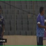 বৃষ্টিতে খেলা বন্ধ, নাঈমের অপরাজিত ৪৯ রানে স্বস্তি