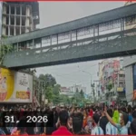 ন্যূনতম মজুরি বৃদ্ধির দাবিতে মিরপুরে ফের পোশাক শ্রমিকদের অবরোধ